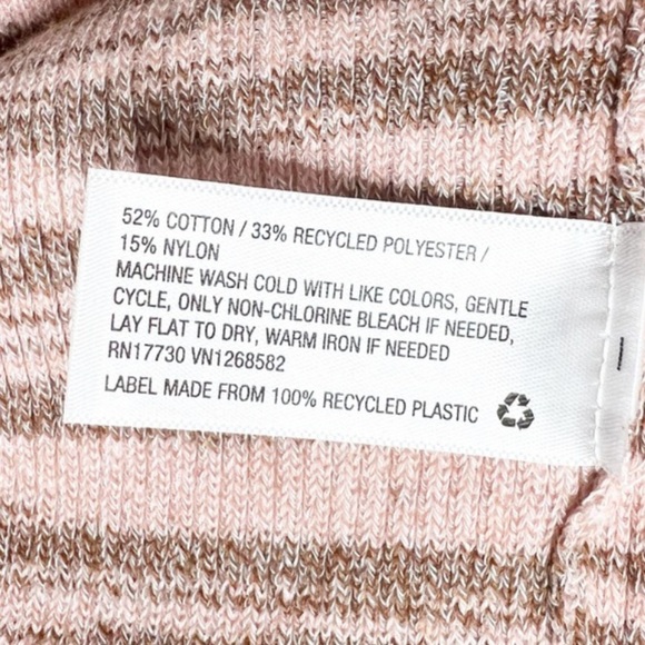 New with Tag Wild Fable Women Cold Shoulder Neutral Space Dye Turtleneck Sweater - Picture 15 of 16